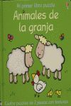ANIMALES DE LA GRANJA (MI PRIMER LIBRO PUZZLE)