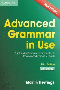 ADVANCED GRAMMAR IN USE BOOK WITH ANSWERS