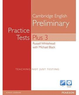 PET PRACTICE TESTS PLUS 3 WITHOUT KEY AND MULTI-ROM PACK