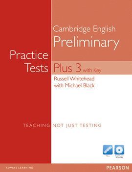 PET PRACTICE TESTS PLUS 3 WITH KEY