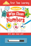 FIRST TIME LEARNING: WIPE CLEAN NUMBERS