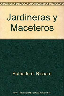 JARDINERAS Y MACETEROS