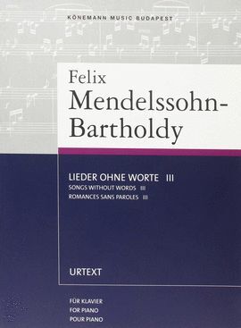 LIEDER OHNE WORTE 3 (MENDELSSOHN-BARTHOLDY 316)