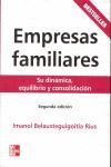 EMPRESAS FAMILIARES 2/E SU DINAMICA,EQUILIBRIO Y CONSOLIDA.