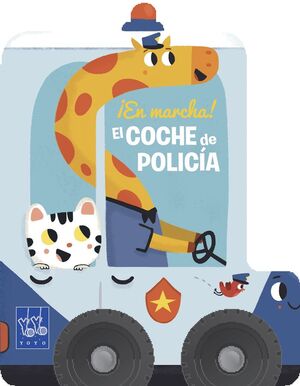 EL COCHE DE POLICÍA. SOBRE RUEDAS