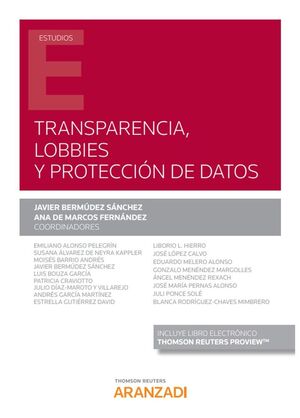 TRANSPARENCIA, LOBBIES Y PROTECCION DE DATOS