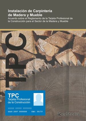 TPC - MANUAL DE INSTALACIÓN DE CARPINTERÍA DE MADERA Y MUEBLE