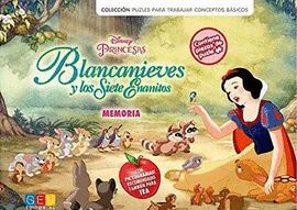 BLANCANIEVES Y LOS SIETE ENANITOS LIBRO PUZZLE MEMORIA