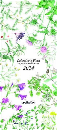 2024 CALENDARIO FLORA DE PLANTAS MEDICINALES 2024