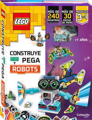LEGO. CONSTRUYE Y PEGA ROBOTS