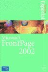 MICROSOFT FRONTPAGE 2002