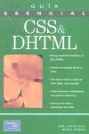 CSS Y DHTML (GUIA ESENCIAL)