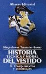 HISTORIA TECNICA Y MORAL DEL VESTIDO 3