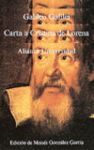 GALILEO GALILEI. CARTA A CRISTINA DE LORENA
