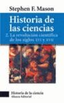 HISTORIA DE LAS CIENCIAS, 2. REVOLUCION CIENTIFICA SIGLOS XVI Y