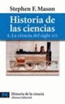 HISTORIA DE LAS CIENCIAS, 4. LA CIENCIA DEL SIGLO XIX