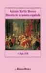 HISTORIA DE LA MUSICA ESPAÑOLA 4. SIGLO XVIII