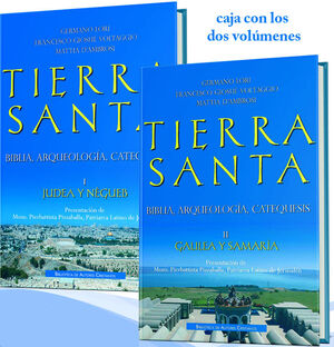 TIERRA SANTA (2T+ESTUCHE) BIBLIA,ARQUEOLOGIA,CATEQUESIS