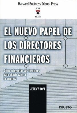 EL NUEVO PAPEL DE LOS DIRECTORES FINANCIEROS
