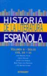 HISTORIA DE LA LITERATURA ESPAÑOLA VOL III