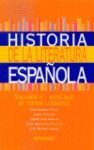 HISTORIA DE LA LITERATURA ESPAÑOLA VOL IV