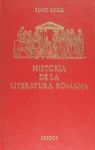 HISTORIA DE LA LITERATURA ROMANA