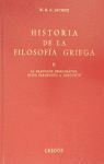 HISTORIA DE LA FILOSOFIA GRIEGA. TOMO 2