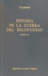 HISTORIA DE LA GUERRA DEL PELOPONESO LIBROS I-II