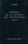 HISTORIA DE LA GUERRA DEL PELOPONESO LIBROS III-IV