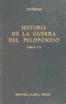 HISTORIA DE LA GUERRA DEL PELOPONESO LIBROS V-VI