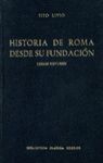 HISTORIA DE ROMA DESDE SU FUNDACION LIBROS XXVI-XXX
