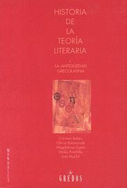 HISTORIA DE LA TEORIA LITERARIA I