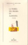 TEORIA DEL DRAMA EN ALEMANIA LA. 1730-1850