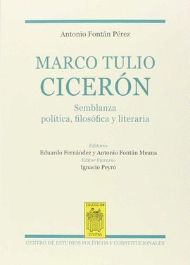 MARCO TULIO CICERON. SEMBLANZA POLITICA, FILOSOFICA Y LITERARIA