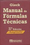 MANUAL DE FORMULAS TECNICAS 31ºEDICION AMPLIADA