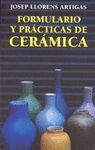FORMULARIO Y PRACTICAS DE CERAMICA