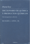 HAWLEY DICCIONARIO DE QUIMICA Y PRODUCTOS QUIMICOS