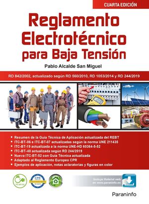REGLAMENTO ELECTROTECNICO PARA BAJA TENSION 4.ª EDICION