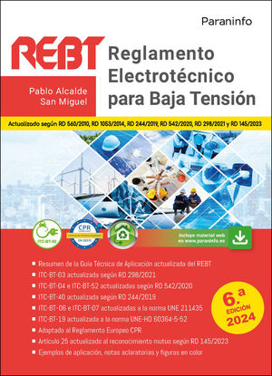 REBT REGLAMENTO ELECTROTEC.BAJA TENSION 6/E 2024