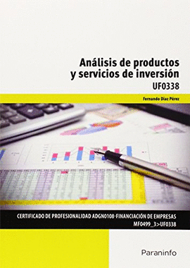ANALISIS DE PRODUCTOS Y SERVICIOS INVERSION UF0338