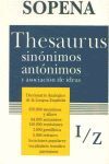 DICC.THESAURUS SINONIMOS 2 T