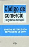 CODIGO DE COMERCIO Y LEGISLACION MERCANTIL