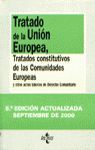 TRATADO DE LA UNION EUROPEA 8ª ED. SEPTIEMBRE 2000