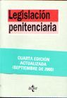 LEGISLACION PENITENCIARIA 4ª ED. SEPTIEMBRE 2000