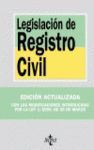 LEGISLACION DE REGISTRO CIVIL
