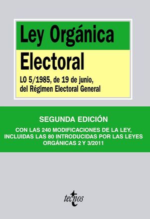 LEY ORGÁNICA ELECTORAL