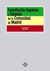 CONSTITUCION ESPAÑOLA Y ESTATUTO DE LA COMUNIDAD DE MADRID
