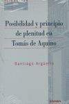 POSIBILIDAD Y PRINCIPIO DE PLENITUD EN TOMAS DE AQUINO