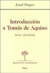 INTRODUCCION DE TOMAS DE AQUINO