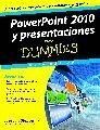 POWERPOINT 2010 Y PRESENTACIONES PARA DUMMIES